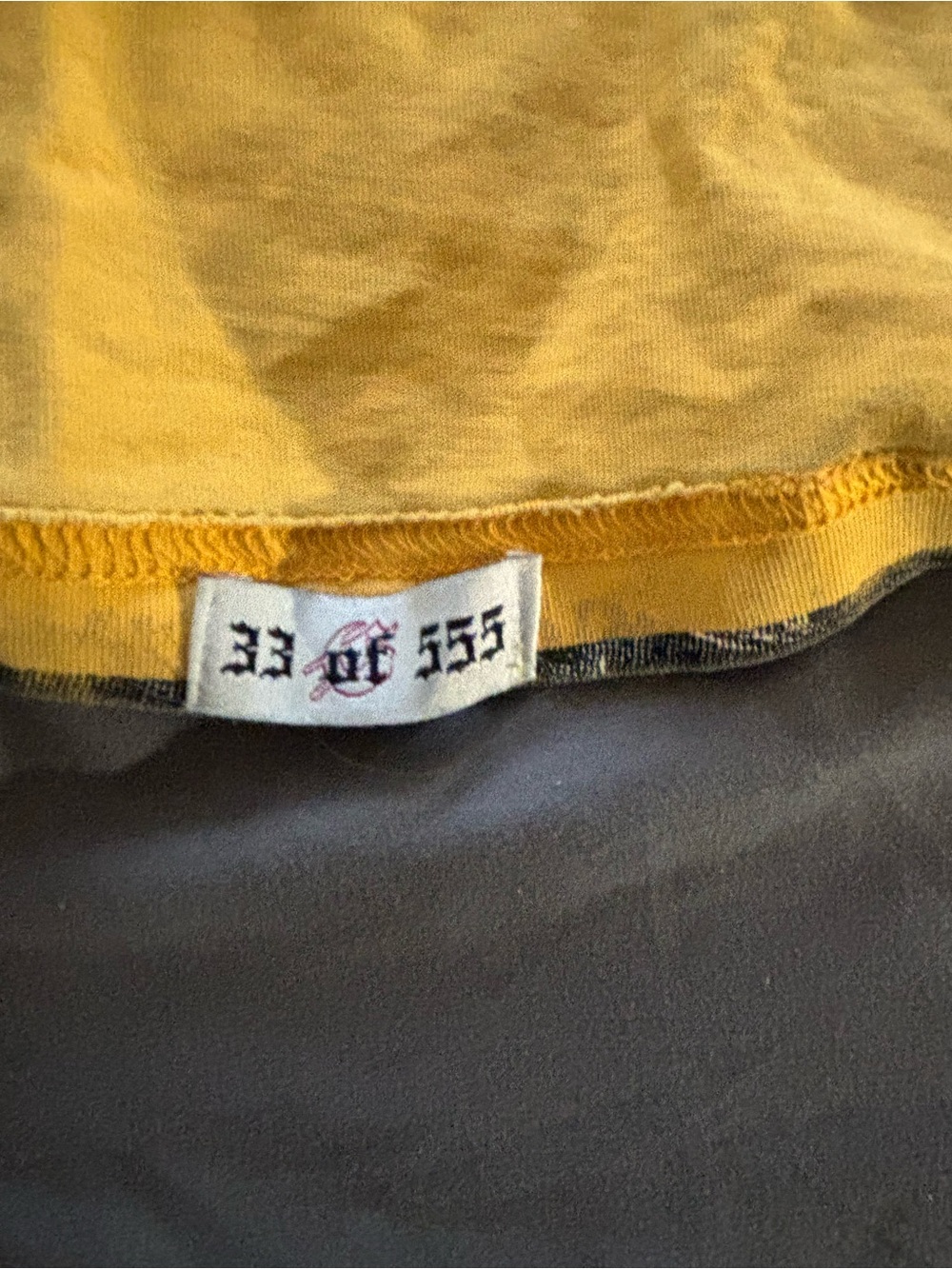 Godspeed Graphic Short Sleeve Tee - Yellow/Black - Picture 3 of 4